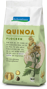 Quinoa Flocken : Reformhaus Produkt Packshot